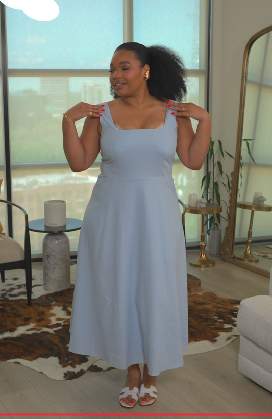 Ann Taylor Linen Dress ( size 14)