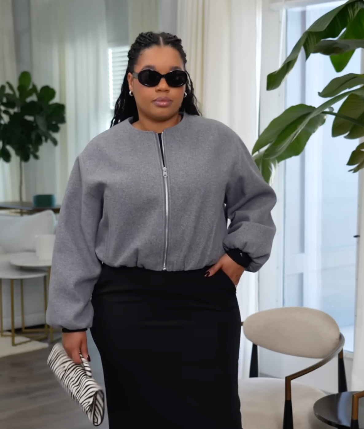 Zara Bomber (XL)