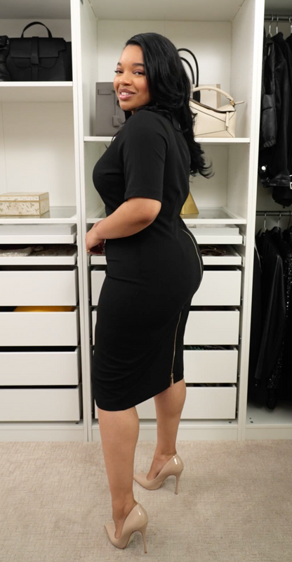 Alexia Admor Midi Dress (size: XL)