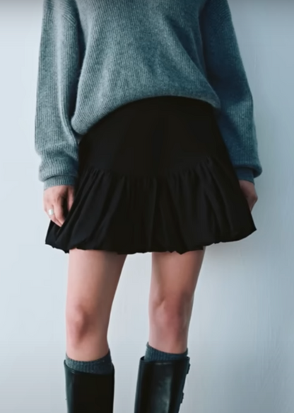 Bubble Skirt (black, XXL/US 12)