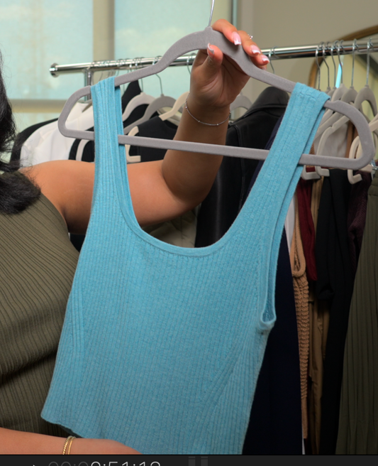 Everlane Wool Cotton Tank - size Large