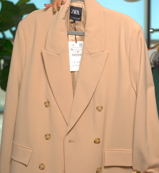 Zara Longline Blazer - size XL